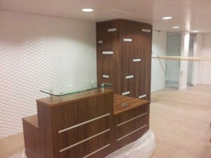 London Reception Areas and Counters